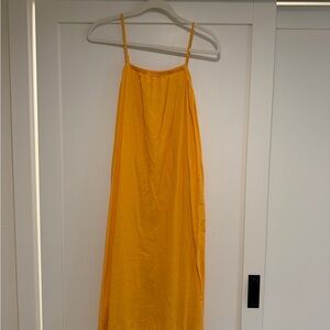 a new day Yellow Strapless Dress